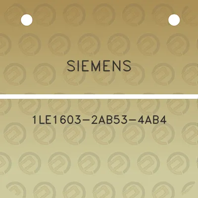 siemens-1le1603-2ab53-4ab4