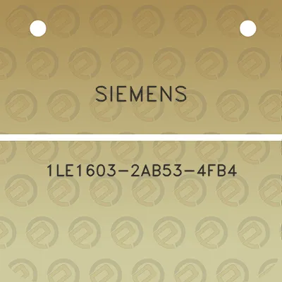 siemens-1le1603-2ab53-4fb4