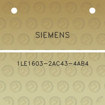 siemens-1le1603-2ac43-4ab4