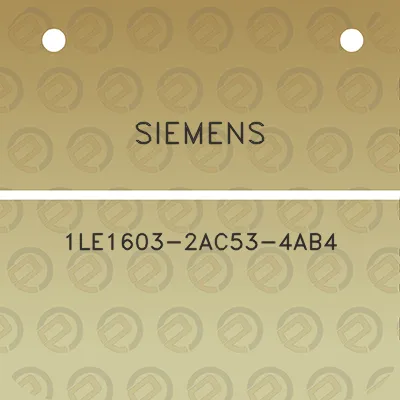 siemens-1le1603-2ac53-4ab4