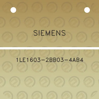 siemens-1le1603-2bb03-4ab4