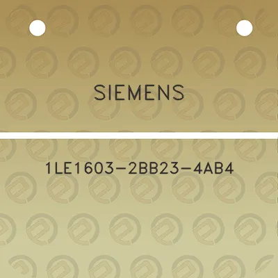 siemens-1le1603-2bb23-4ab4