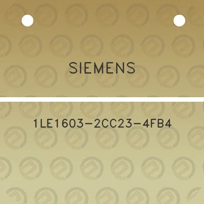 siemens-1le1603-2cc23-4fb4