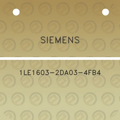 siemens-1le1603-2da03-4fb4