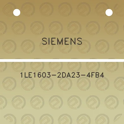 siemens-1le1603-2da23-4fb4