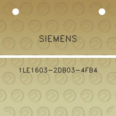 siemens-1le1603-2db03-4fb4