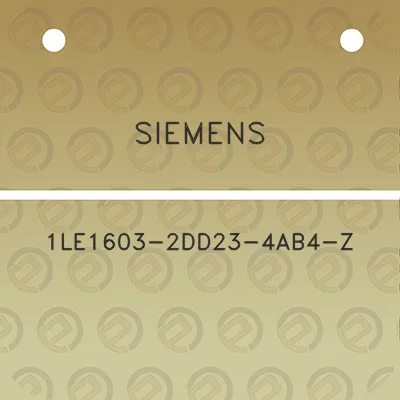 siemens-1le1603-2dd23-4ab4-z