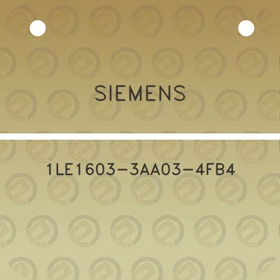 siemens-1le1603-3aa03-4fb4