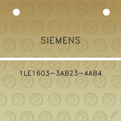 siemens-1le1603-3ab23-4ab4