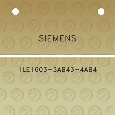 siemens-1le1603-3ab43-4ab4