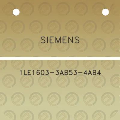 siemens-1le1603-3ab53-4ab4