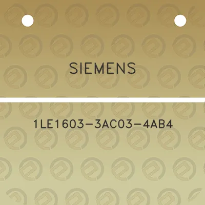 siemens-1le1603-3ac03-4ab4