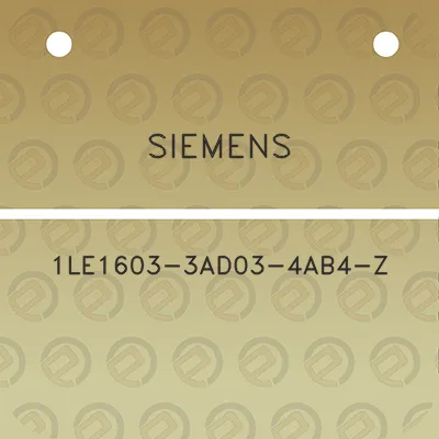 siemens-1le1603-3ad03-4ab4-z