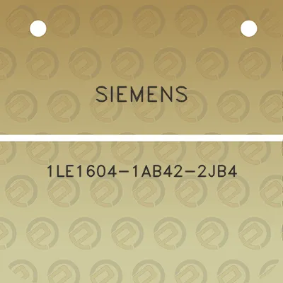 siemens-1le1604-1ab42-2jb4