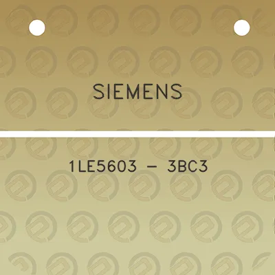 siemens-1le5603-3bc3