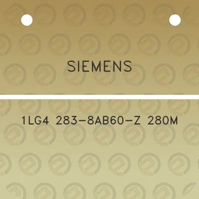 siemens-1lg4-283-8ab60-z-280m