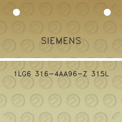 siemens-1lg6-316-4aa96-z-315l