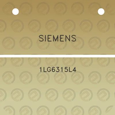 siemens-1lg6315l4