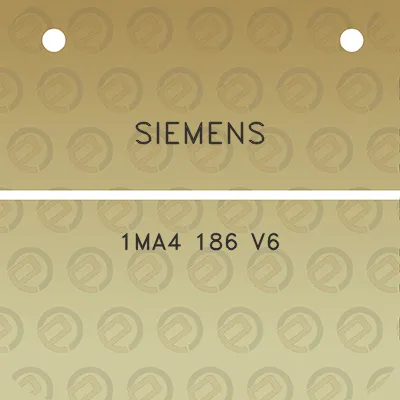 siemens-1ma4-186-v6