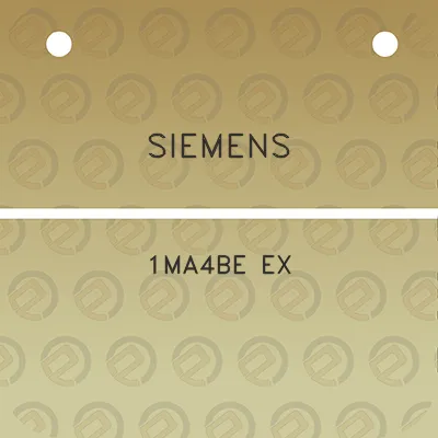 siemens-1ma4be-ex