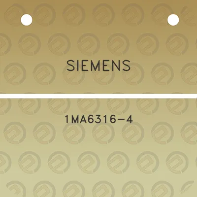 siemens-1ma6316-4