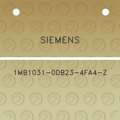 siemens-1mb1031-0db23-4fa4-z