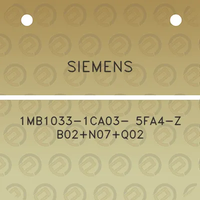 siemens-1mb1033-1ca03-5fa4-z-b02n07q02