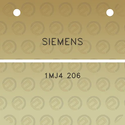 siemens-1mj4-206