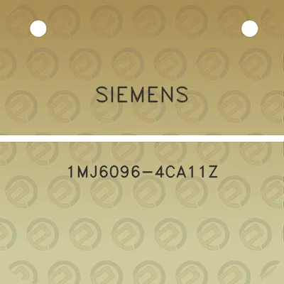 siemens-1mj6096-4ca11z