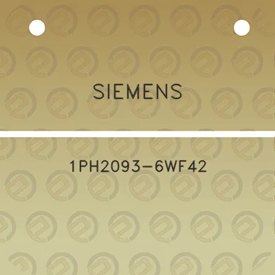 siemens-1ph2093-6wf42