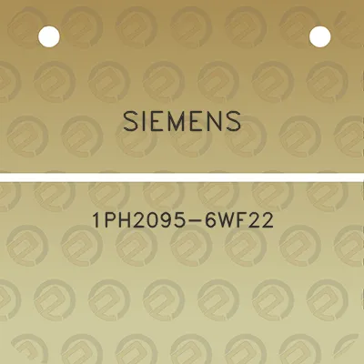 siemens-1ph2095-6wf22