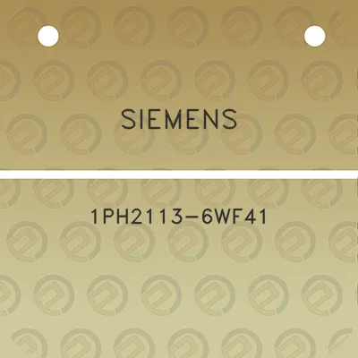 siemens-1ph2113-6wf41