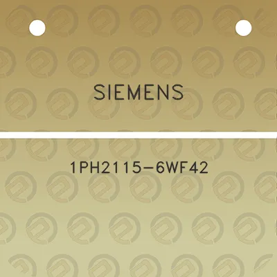 siemens-1ph2115-6wf42