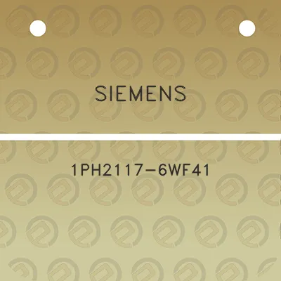 siemens-1ph2117-6wf41