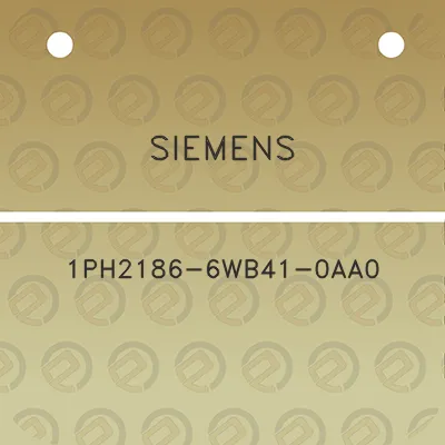 siemens-1ph2186-6wb41-0aa0