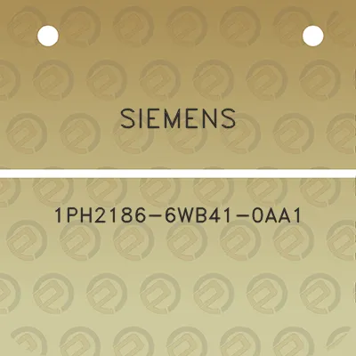 siemens-1ph2186-6wb41-0aa1