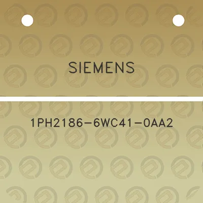 siemens-1ph2186-6wc41-0aa2