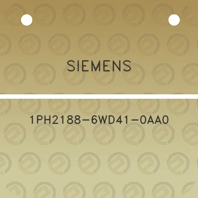 siemens-1ph2188-6wd41-0aa0