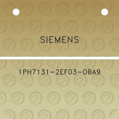 siemens-1ph7131-2ef03-oba9