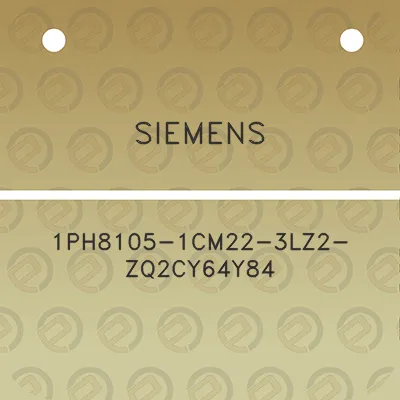 siemens-1ph8105-1cm22-3lz2-zq2cy64y84