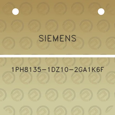 siemens-1ph8135-1dz10-2ga1k6f