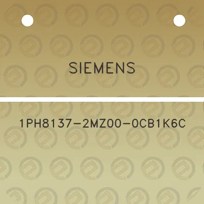 siemens-1ph8137-2mz00-0cb1k6c