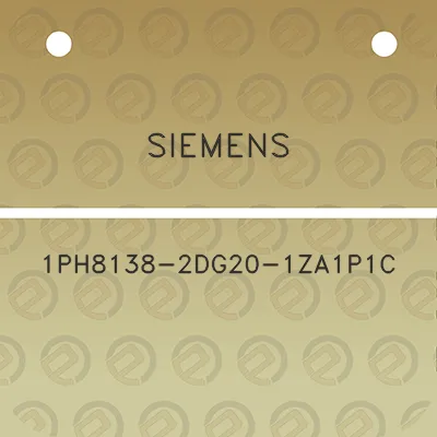 siemens-1ph8138-2dg20-1za1p1c