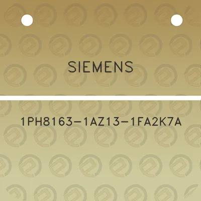 siemens-1ph8163-1az13-1fa2k7a