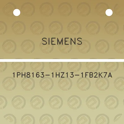 siemens-1ph8163-1hz13-1fb2k7a