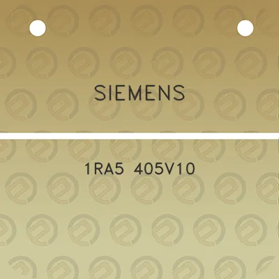 siemens-1ra5-405v10