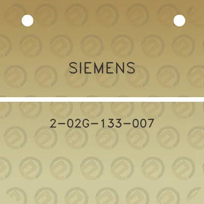 siemens-2-02g-133-007