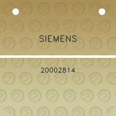 siemens-20002814