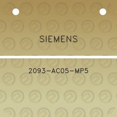 siemens-2093-ac05-mp5