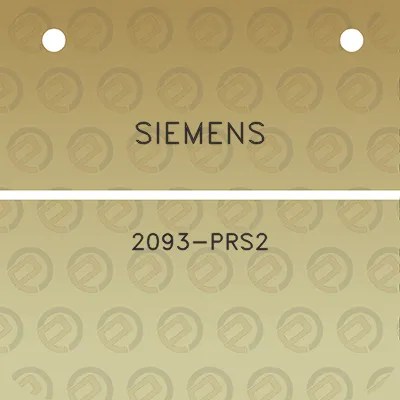 siemens-2093-prs2